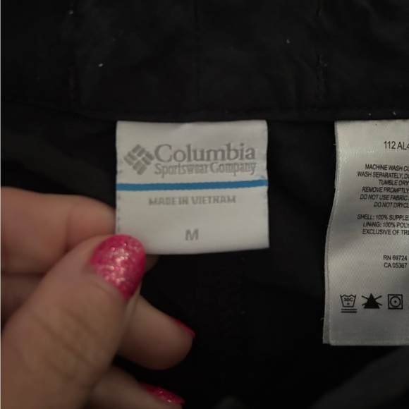 Columbia Women's black Cargo Shorts M - Picture 2 of 6